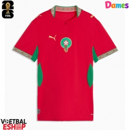 Marokko Thuis tenue Dames WK 2026 Korte Mouw